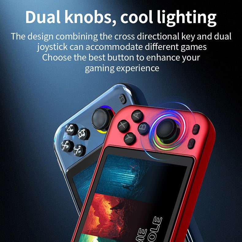 R900 Metal Body Handheld Game Console