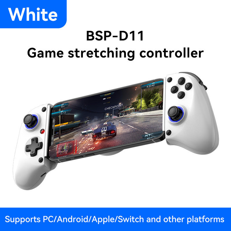 Game Controller with Hall Triggers and Macro Programming