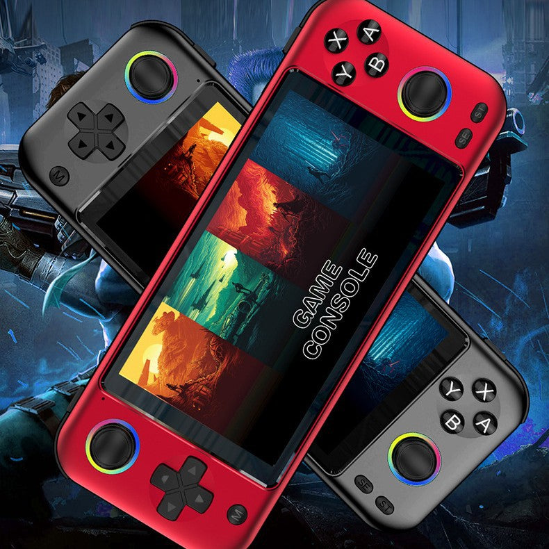 R900 Metal Body Handheld Game Console