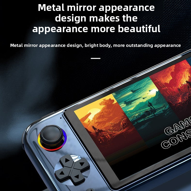 R900 Metal Body Handheld Game Console