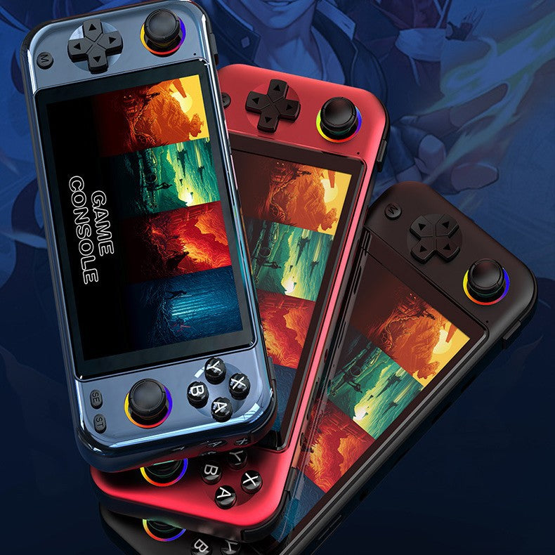 R900 Metal Body Handheld Game Console