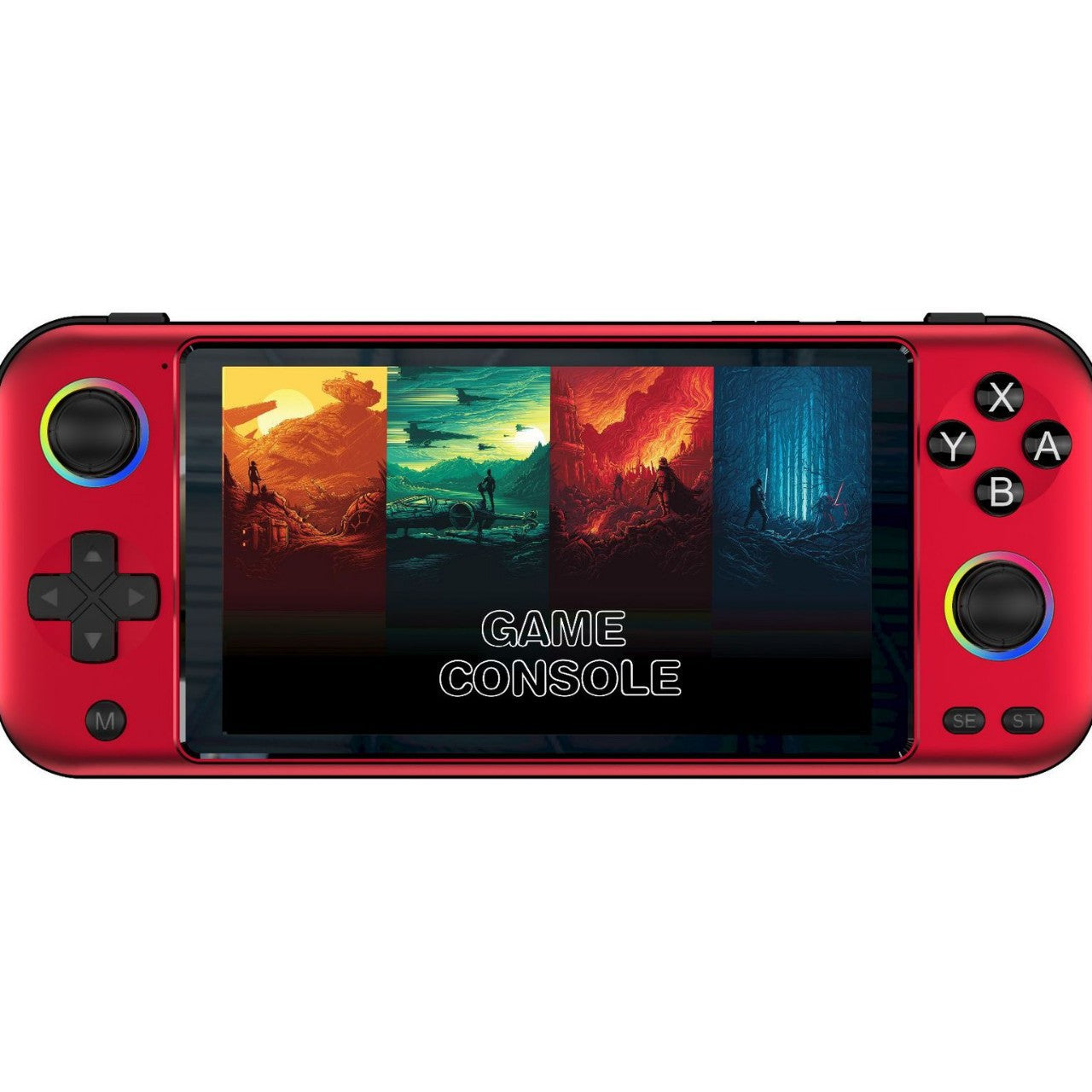 R900 Metal Body Handheld Game Console
