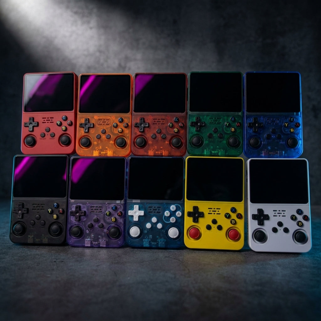 Retro game Con handheld