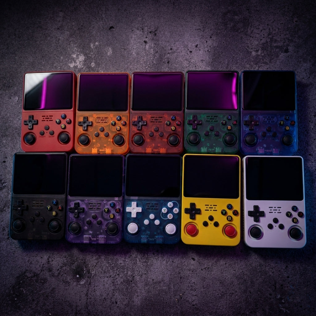 Retro game Con handheld